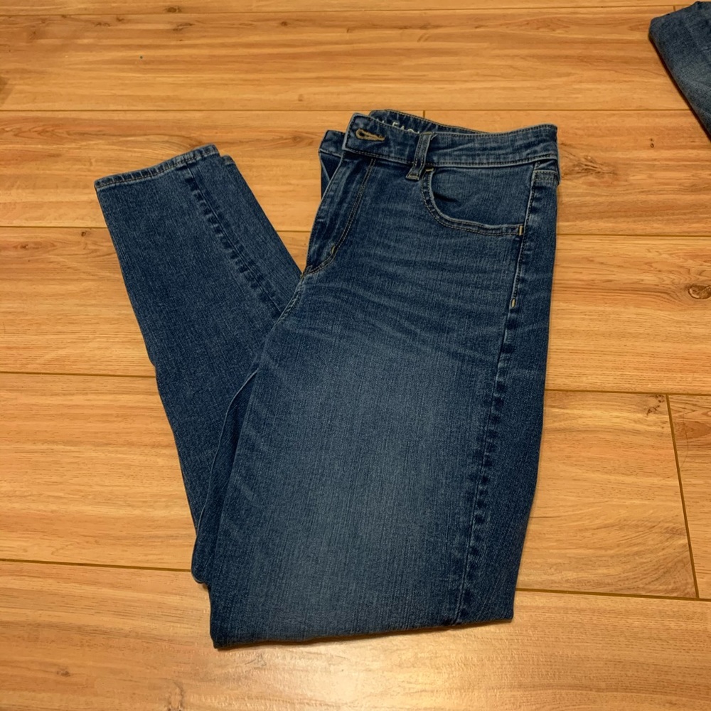 American Eagle size 10 super hi rise jeggings